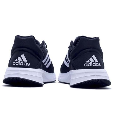 Sepatu Running Adidas Duramo 10 GW8336 Core Black Cloud White