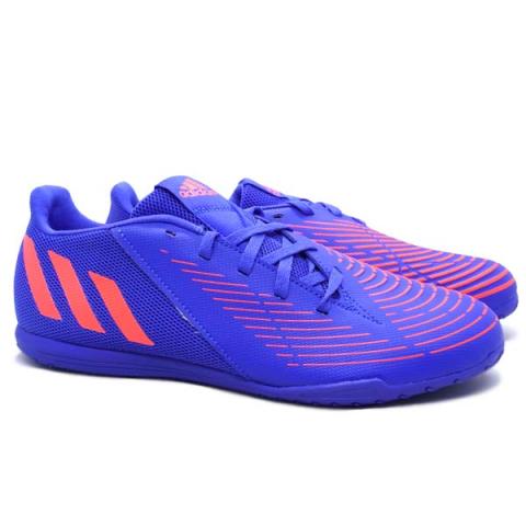Sepatu Futsal Adidas Predator Edge.4 IN Sala GX0025 Hirblu Turbo