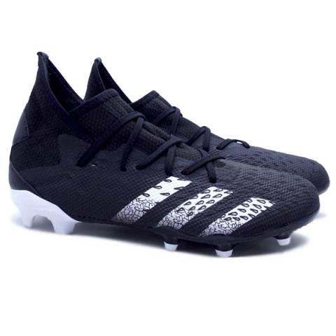 Sepatu Bola Adidas Predator Freak.3 FG - Cblack/Ftwwht/Cblack