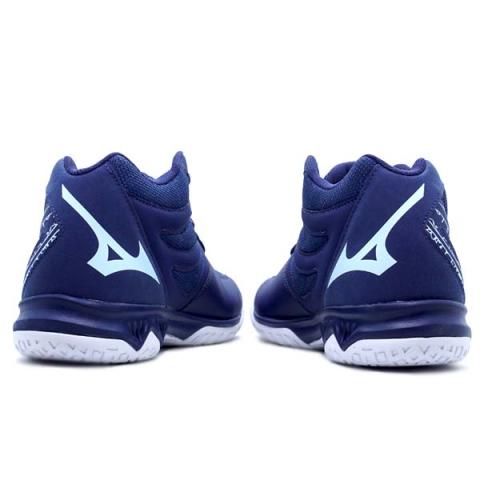 Sepatu Volley Mizuno Thunder Blade 2 MID Dress Blues Clewtr
