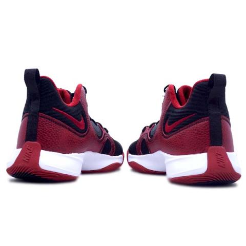 Sepatu Basket Nike Fly.By MID 2 Black Black Gym Red