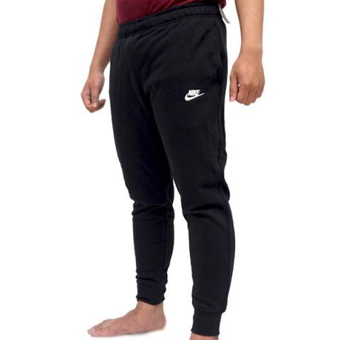 Celana Nike M Nsw Club Jogger Ft Black Black White