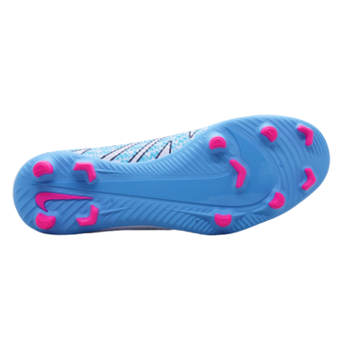 Sepatu Bola Nike Superfly 9 Club FG DJ5961 146 - White/Baltic Blue-Pink  Blast