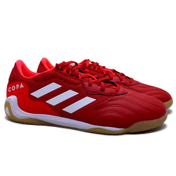 Sepatu Futsal Adidas Copa Sense.3 IN FY6192 - Red/Ftwwht/Solred