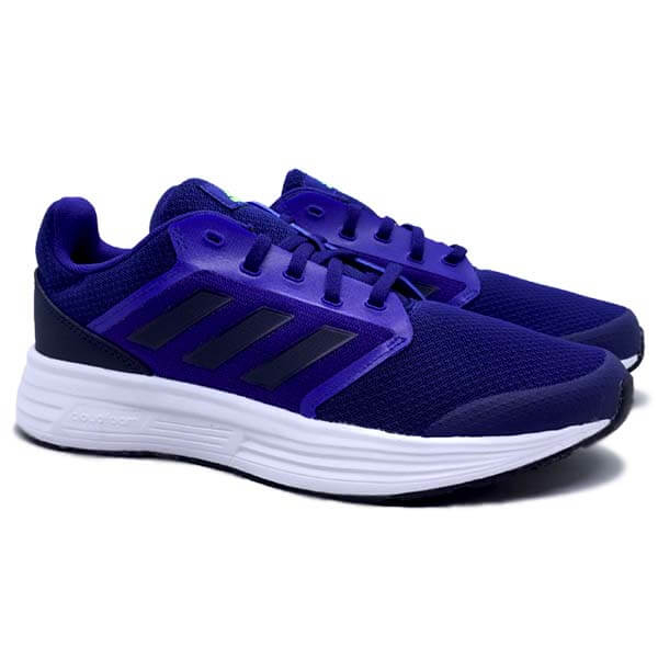 Sepatu Running Adidas Galaxy 5 H04596 - Victory Blue/Legend Ink/Signal Green