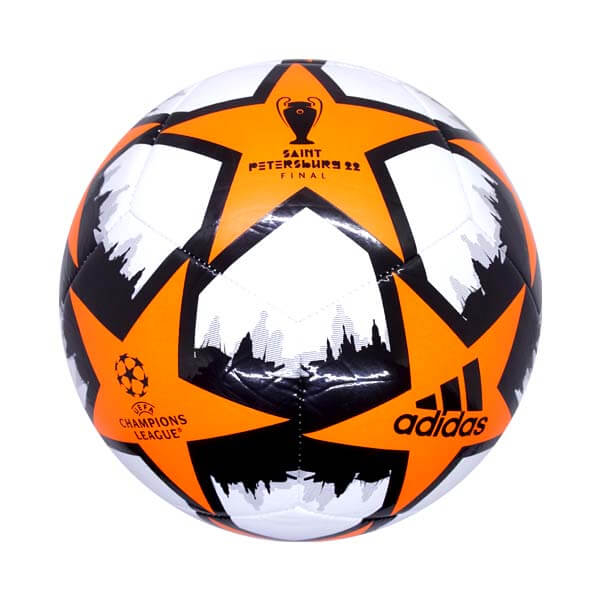 Bola Sepak Adidas UCL Club ST.Petersburg Ball H57808 - Solar Orange/Black/White 5
