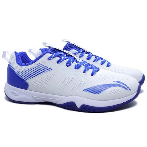 Sepatu Badminton Li-Ning Cloud Ace X1 AYTR038-4 - White/Blue