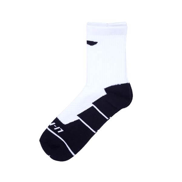 Kaos Kaki Li-Ning HI-Quarter Socks AWLR232-2 - White/Black