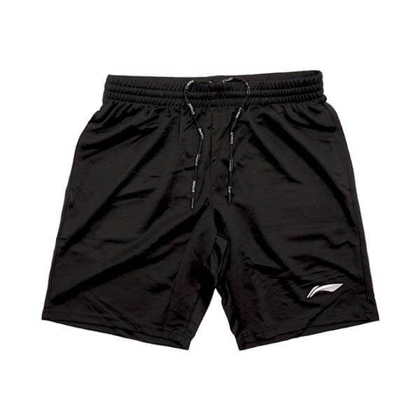 Celana Li-Ning Men's Shorts AKSR871-2 - Black/Silver