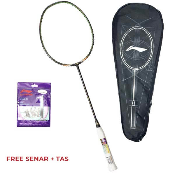 Raket Badminton Li-Ning Wind-Lite 700 AYPQ072-4 - Black/Gold