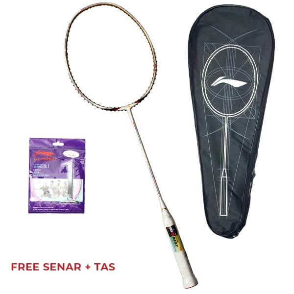 Raket Badminton Li-Ning Wind-Lite 700 AYPQ076-4 - White/Red