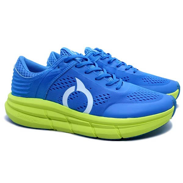 Sepatu Running Ortuseight Hyperglide - Cyan/Lemon