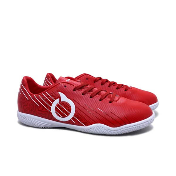 Sepatu Futsal Anak Ortuseight Insignia IN JR - Ortred/White