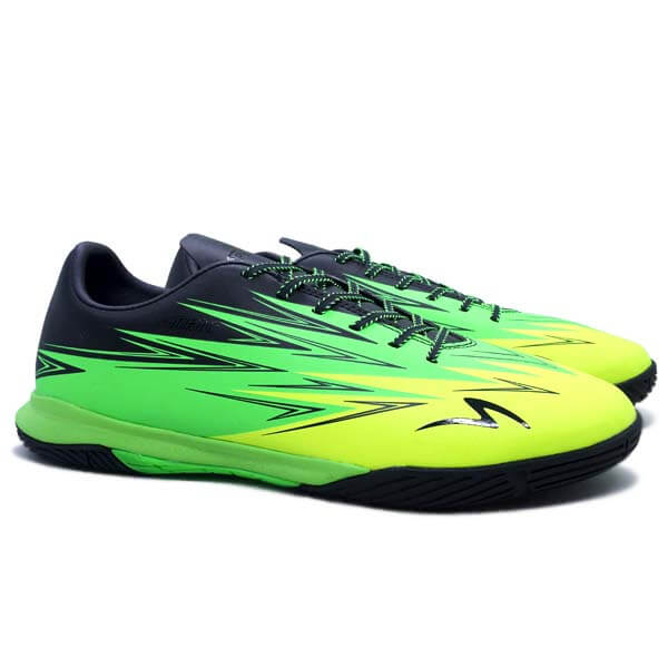 Sepatu Futsal Specs Lightspeed 3 IN - Safety Yellow/Green Gecko/Pirate Black