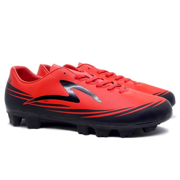 Sepatu Bola Specs Sparta FG - Emperor Red/Black