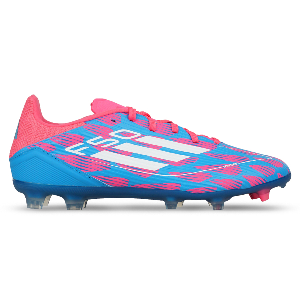 Sepatu Bola Adidas F50 League FG IE0603 Blue White Pink
