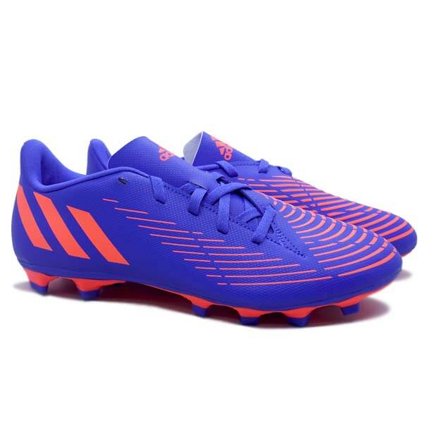 Sepatu Bola Adidas Predator Edge.4 FG GW2357 - Hirblu/Turbo/Hirblu