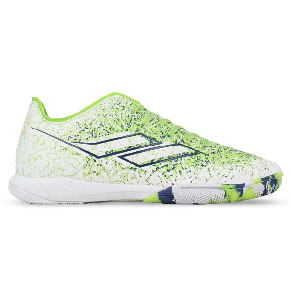 Sepatu Futsal Mills Xyclops Inferno IN Green White Navy