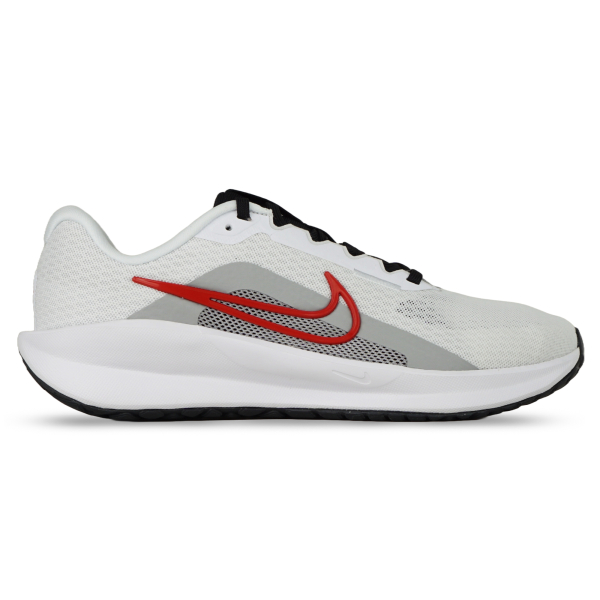 Promo Sepatu Running Nike Downshifter 13 FD6454 104 White Fire Red Lt Smoke Grey