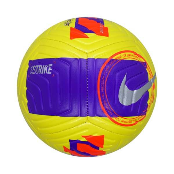 Bola Campo Nike Strk Fa21 Ho21 NIKE Yellow/Purple/Bright Crim BOLA DC2376