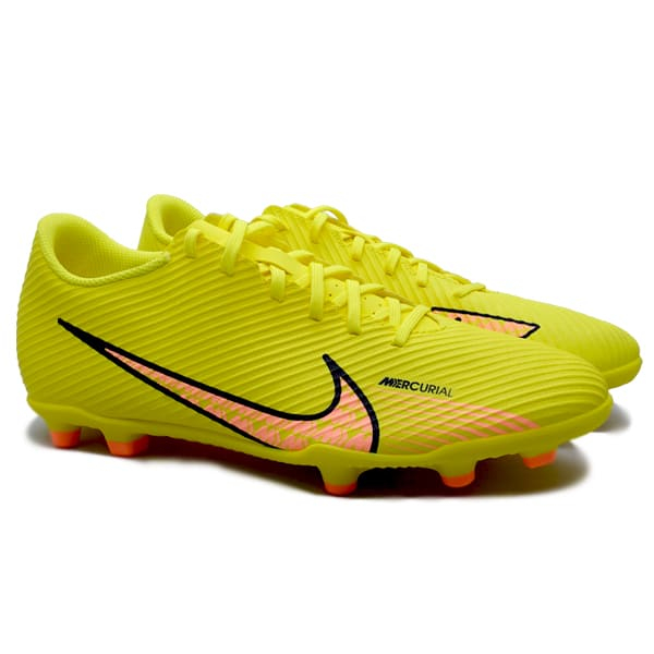 Sepatu Bola Nike Vapor 15 Club FG DJ5963 780 Yellow Strike