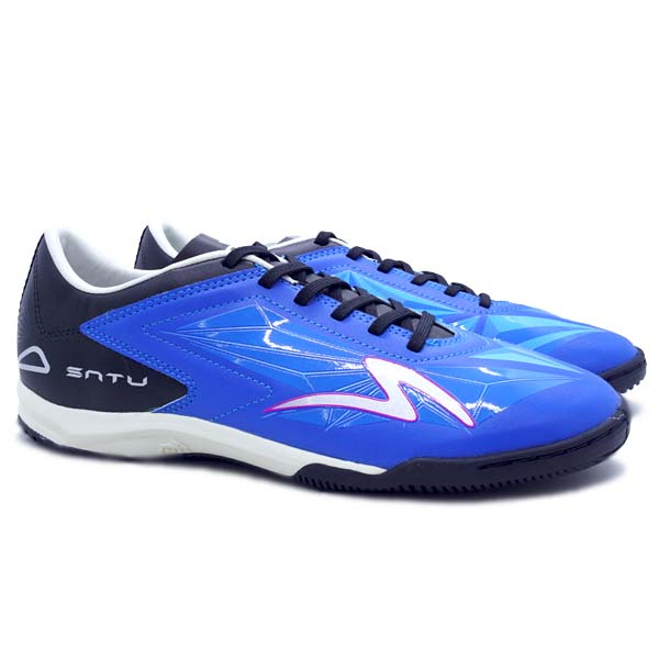 Sepatu Futsal Specs Accelerator Satu Pro In Tulip Blue Black Silver