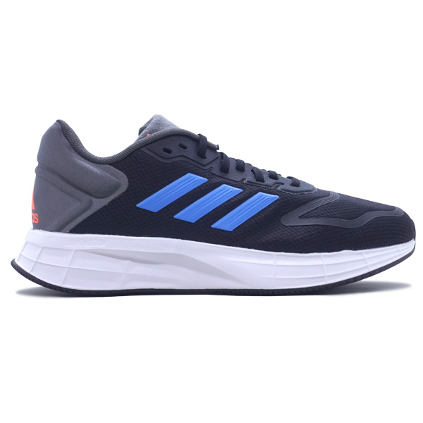 Sepatu Running Adidas Duramo 10 GW4075 - Core Black/Pulse Blue/Impact Orange