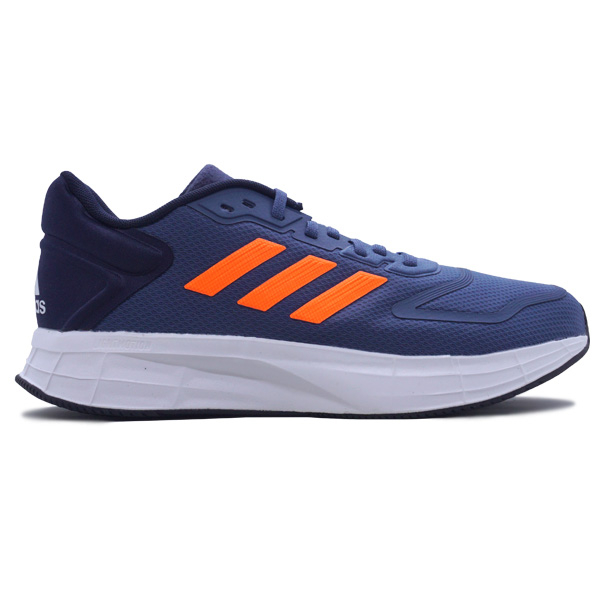 Sepatu Running Adidas Duramo 10 GW4076 - Wonder Steel/Solar Orange/Legend Ink