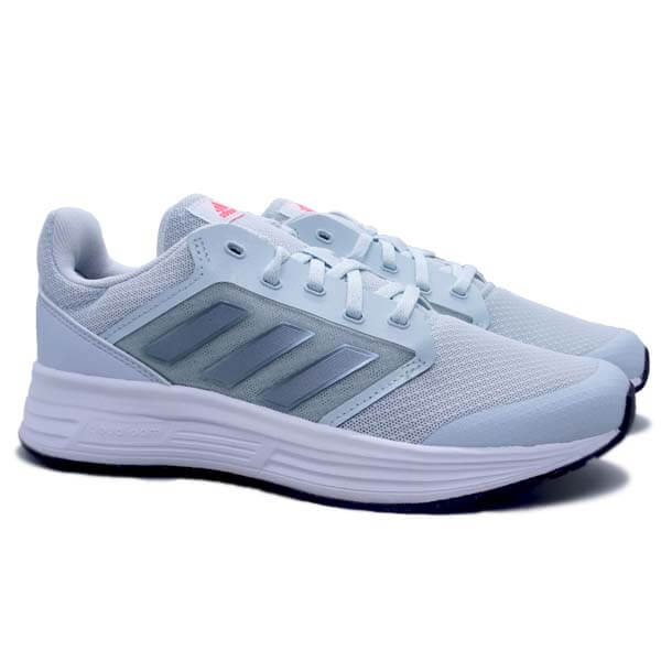 Sepatu Running Adidas Galaxy 5 GW0774 - Blue Tint/Magic Grey Met/Cloud White