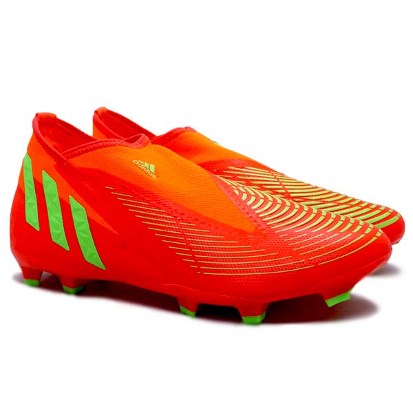 Sepatu Bola Adidas Predator Edge.3 LL FG GW1000 - Solred/Tmsogr/Cblack