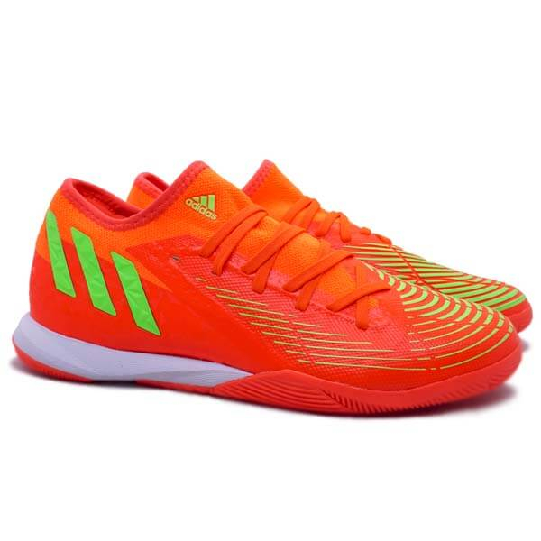 Sepatu Futsal Adidas Predator Edge.3 L IN GZ4249 - Solred/Sgreen/Cblack