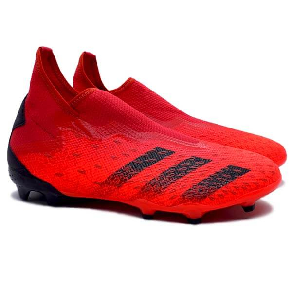 Sepatu Bola Adidas Predator Freak .3 LL FG FY6295 - Red/Cblack/Solred
