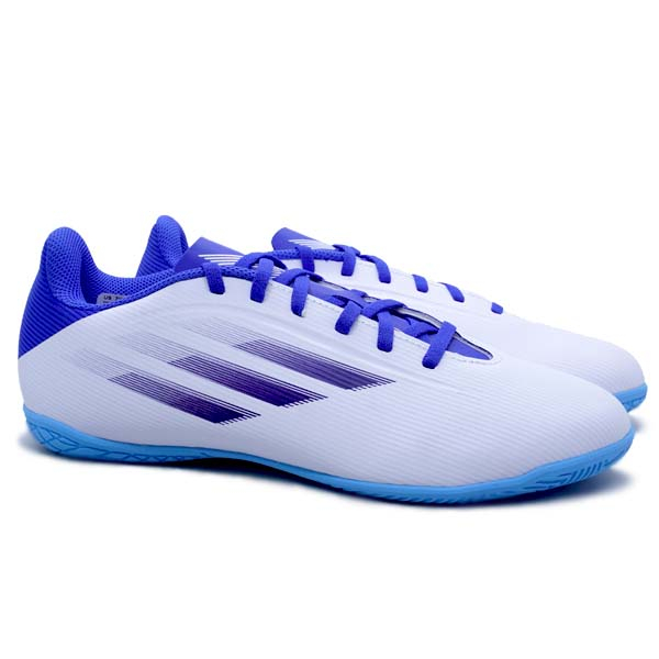 Sepatu Futsal Adidas X Speedflow.4 IN GW7525 - Ftwwht/Legind/Skyrus