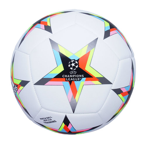 Bola Sepak Adidas UCL TRN HE3774 - White/Silver/Cyan