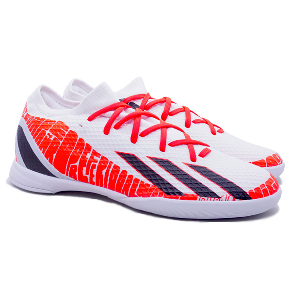 Sepatu Futsal Adidas X Speedportal Messi.3 IN GW8392 - Ftwwht/Cblack/Solred