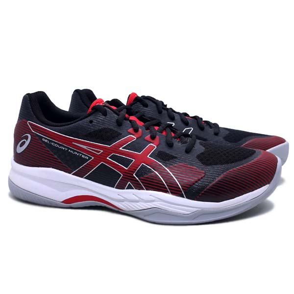 Sepatu Volley Asics Gel-Court Hunter 2 1071A059-002 - Black/Electric Red