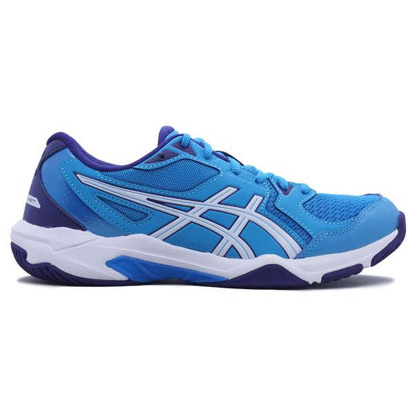 Sepatu Tennis Asics Gel-Rocket 10 1071A054-409 - Island Blue/White