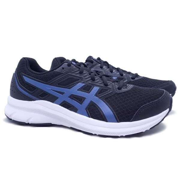 Sepatu Running Asics JOLT 3 1011B034-014 - Black/Azure