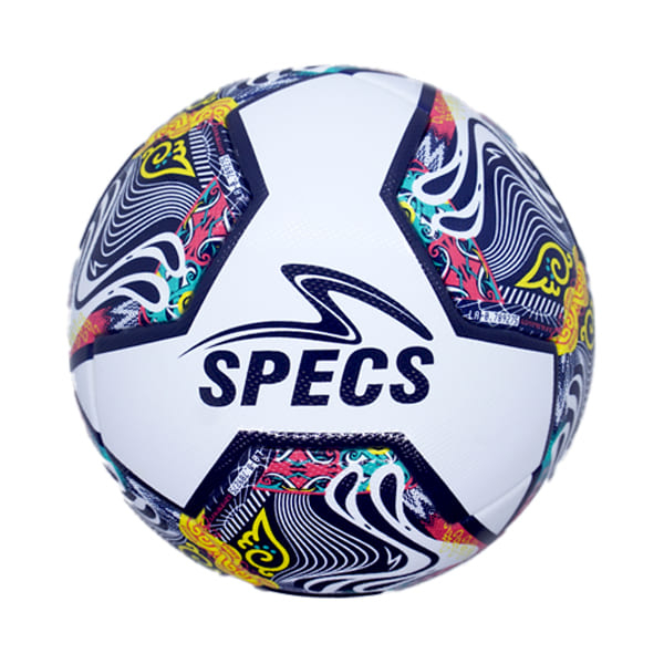 Bola Sepak Specs Illuzion II Mada FB Match Ball FIFA Approved - White/Lotus Red 5