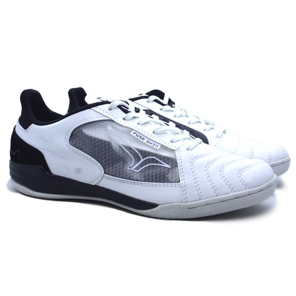Sepatu Futsal Calci Bomsala Beyonder 110153 - White/Black 
