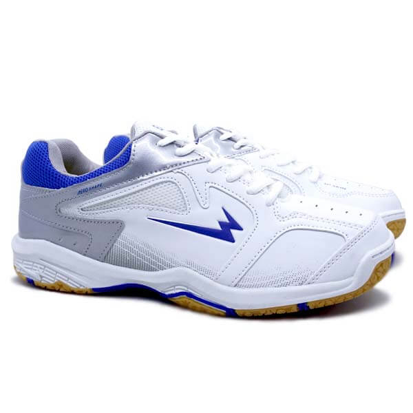 Sepatu Badminton Eagle Revo - Putih/Biru