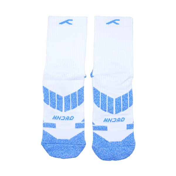 Kaos Kaki Hundred Quarter Socks HBAS-1M004-22 - White/Blue