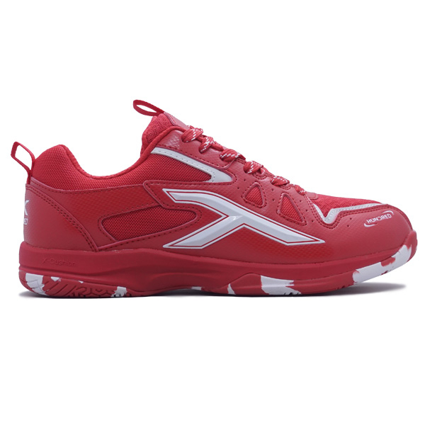 Sepatu Badminton Hundred Xoom II HBFS-2M109-4 - Red/White