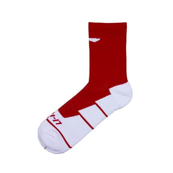 Kaos Kaki Li-Ning HI-Quarter Socks AWLR232-1 - Red/White