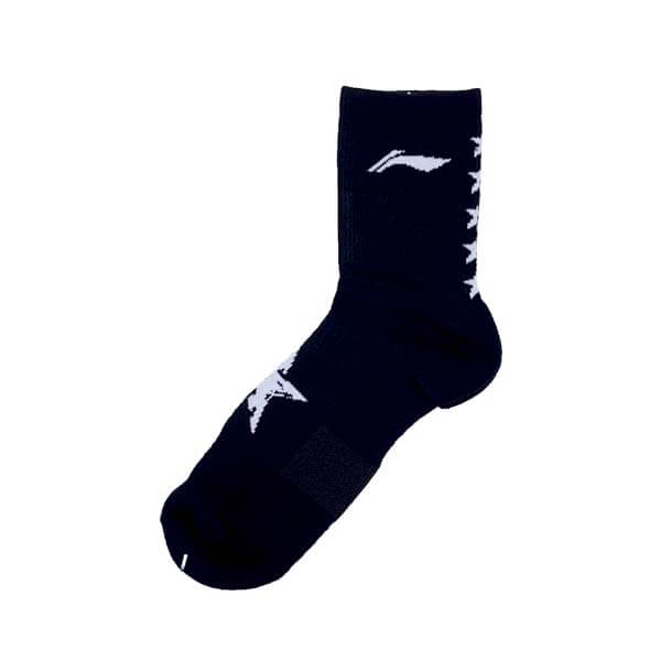 Kaos Kaki Li-Ning Hi-Quarter Socks AWLQ109-4 - Black