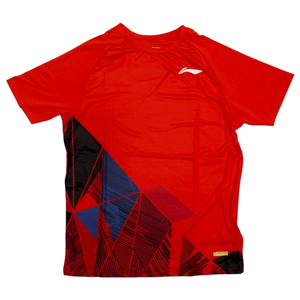Kaos Li-Ning Men's RN T-Shirt ATSR633-2 - Red
