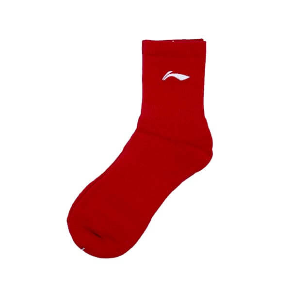 Kaos Kaki Li-Ning Quarter Socks AWLS179-4 - Red/White