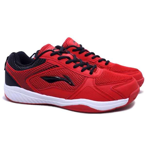 Sepatu Badminton Li-Ning Ultra AYTR047-5 - Red/Black