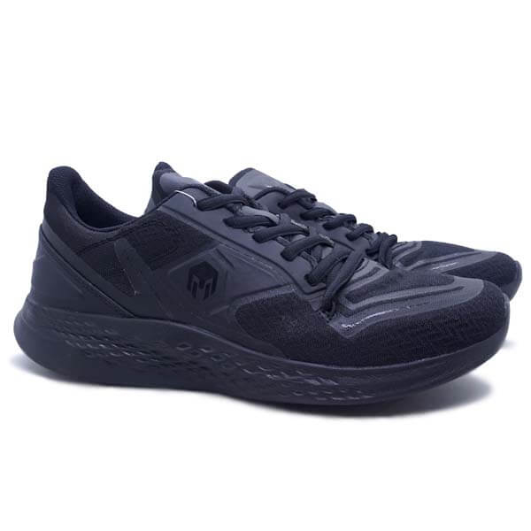 Sepatu Running Mills Treximo Omega - Black/Black