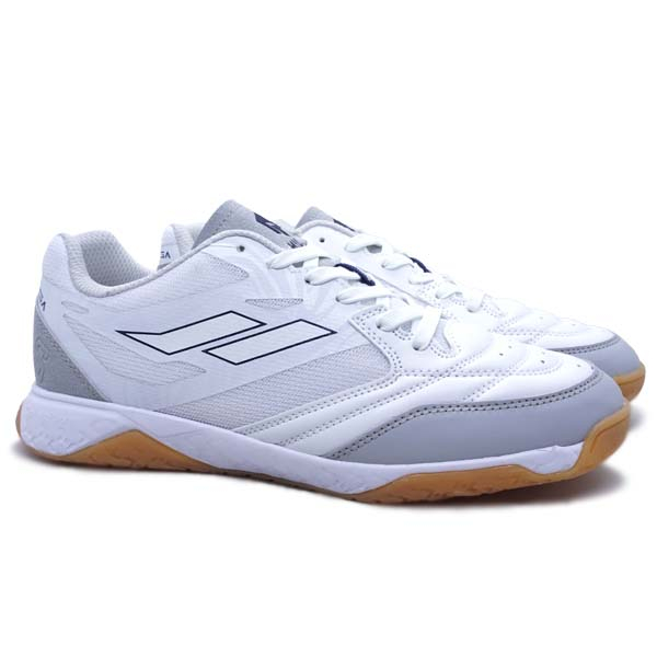 Sepatu Futsal Mills Voltapro Ginga - White/Gum